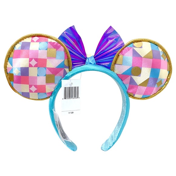 Disney Parks It’s a Small World Minnie Mouse Ears Bow Headband 2025 - Picture 7 of 10